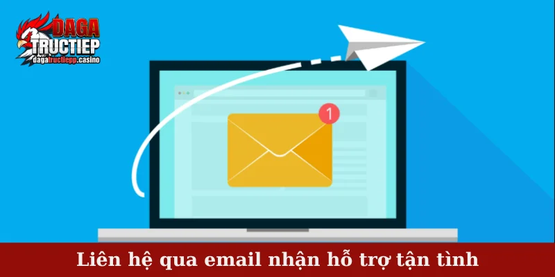 Liên hệ qua email nhận hỗ trợ tận tình