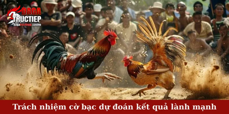 Trách nhiệm cờ bạc dự đoán kết quả lành mạnh